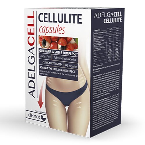 Dietmed Adelgacell Celulite kapsulės celiulito mažinimui N40 | Mano Vaistinė