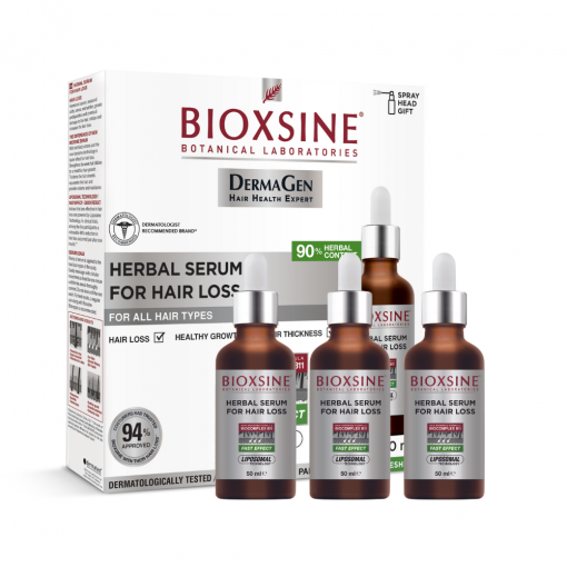 Serumas nuo plaukų slinkimo BIOXSINE, 50 ml, 3 vnt. | Mano Vaistinė