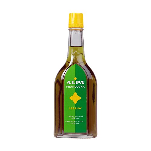 Spiritinis vaistažolių tirpalas ramenų įtrinimui Alpa francovka lesana vaistažolinė tinktūra su sibirinės eglės ekstraktu, 160 ml | Mano Vaistinė