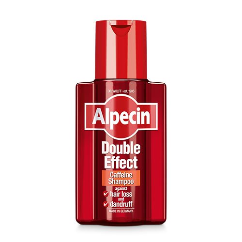 Plaukų priežiūros priemonė nuo plaukų slinkimo Alpecin dvigubo poveikio plaukų šampūnas su kofeinu, 200 ml | Mano Vaistinė