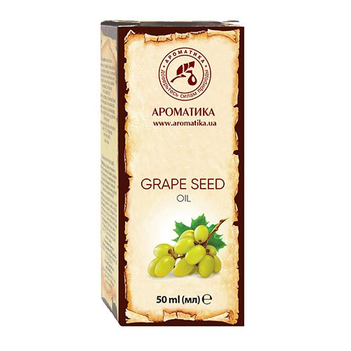 Aliejus kūnui Aromatika natūralus vynuogių kauliukų aliejus, 50 ml | Mano Vaistinė