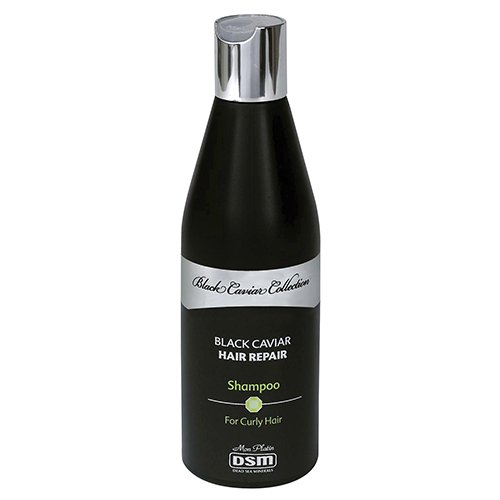 Plaukų priežiūra Mon Platin DSM atstatomasis šampūnas garbanotiems plaukams su juodaisiais ikrais, 400 ml | Mano Vaistinė
