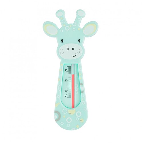 Vandens termometras BabyOno termometras vandens žirafa, mėtinis  | Mano Vaistinė