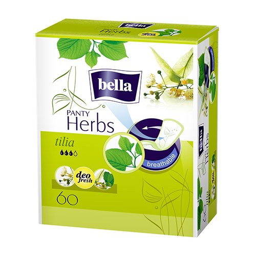 Sauskelnės, kelnaitės ir įklotai Bella Herbs higieniniai įklotai su liepžiedžių ekstraktu, N60 | Mano Vaistinė