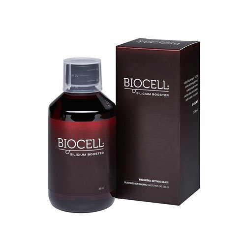 Biologiškai aktyvus silicis BIOCELL Silicium Booster odai, plaukams, nagams 300ml | Mano Vaistinė