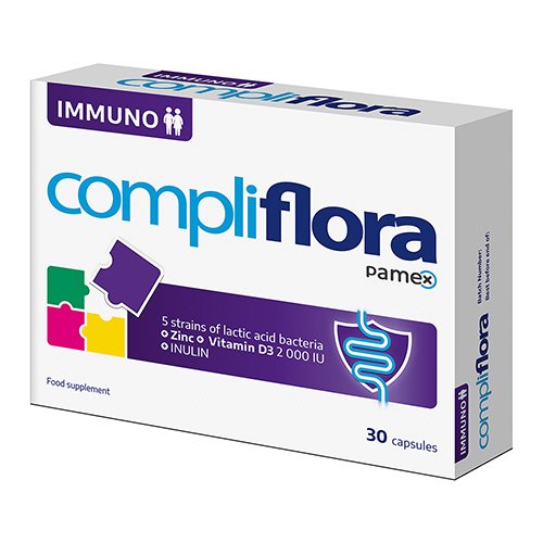 CompliFlora Immuno kapsulės N30 | Mano Vaistinė
