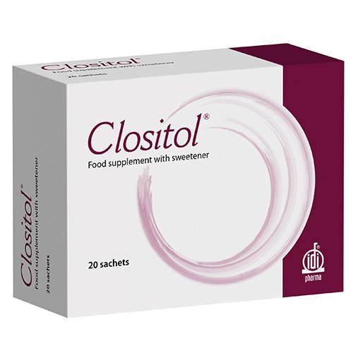 Lytinei, reprodukcinei sistemai Papildai moterims CLOSITOL, 20 pakelių | Mano Vaistinė