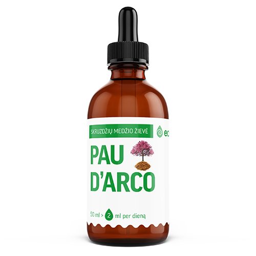 ECOSH Pau d'Arco ekstraktas, 50 ml  | Mano Vaistinė