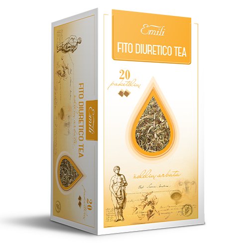 Arbatos ir vaistažolės Fito Diuretico žolelių arbata 1.5 g, N20 | Mano Vaistinė