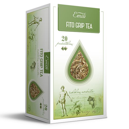 Vaistažolės nuo peršalimo Fito Grip žolelių arbata 1.5 g, N20 | Mano Vaistinė