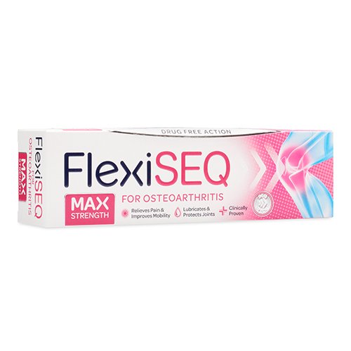 Preparatas sąnariams Flexiseq gelis nuo sąnarių skausmo, 50 g | Mano Vaistinė