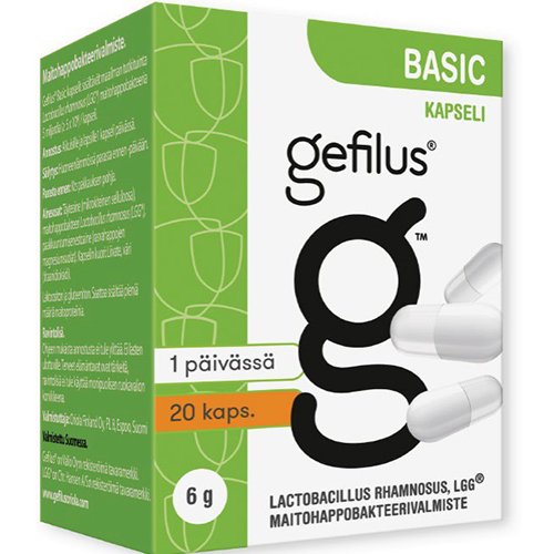 Gefilus Basic caps.N20 | Mano Vaistinė