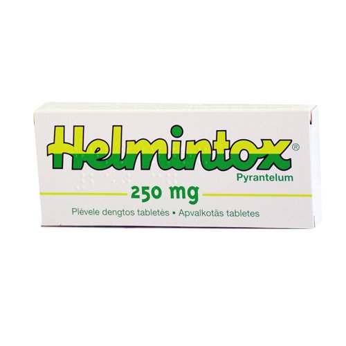 helmintox 250 kaina