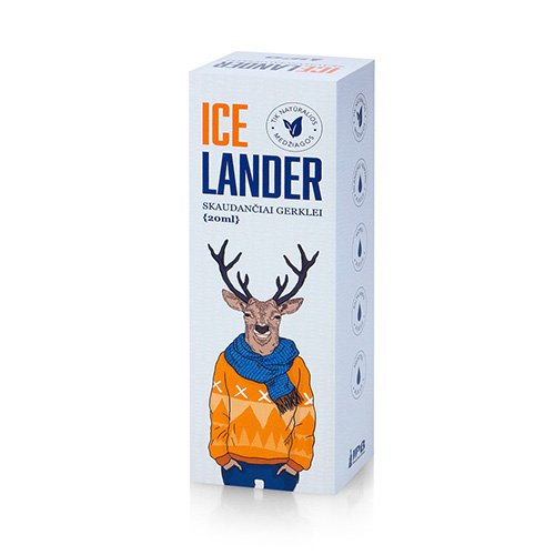 Ice Lander purškalas 20ml | Mano Vaistinė
