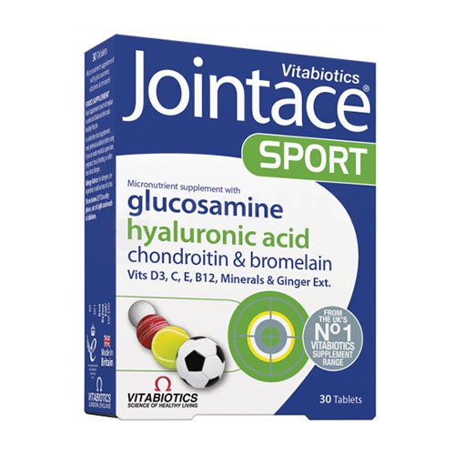 Maisto papildas padidintam fiziniam krūviui Jointace Sport tabletės, N30 | Mano Vaistinė