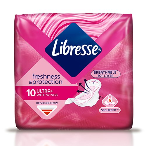 Higieniniai paketai Libresse higieniniai paketai Invisible Clip Normal, N10 | Mano Vaistinė