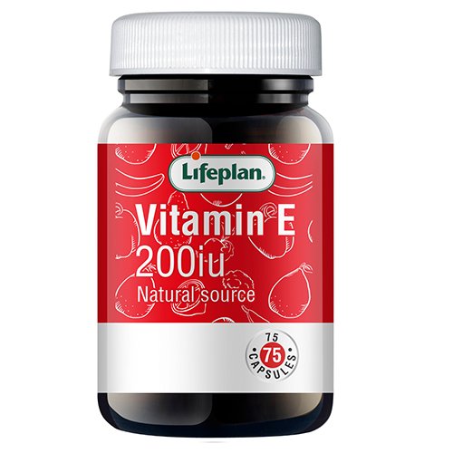 Vitaminas E Lifeplan Vitaminas E natūralus 200 TV N75 | Mano Vaistinė