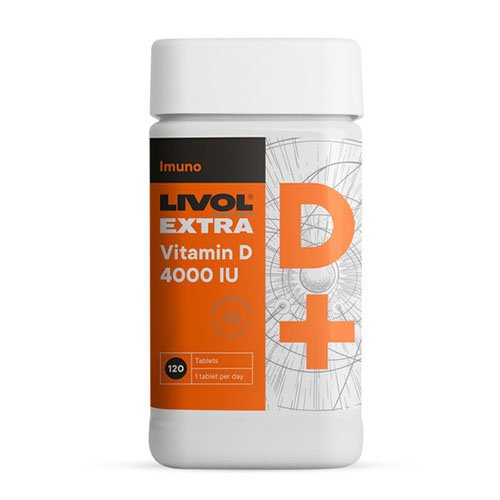 LIVOL MULTI vitaminas D 4000 TV, 120 tabl. | Mano Vaistinė