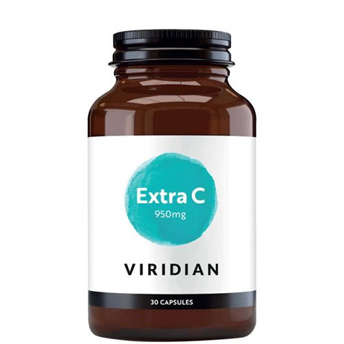 VIRIDIAN Extra C 950 mg Veg kapsulės, N30 | Mano Vaistinė