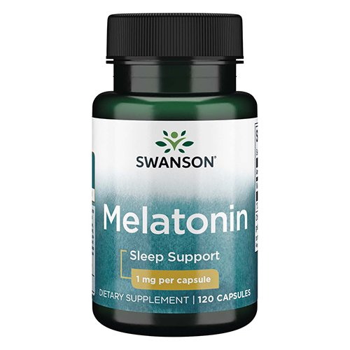 Maisto papildas nervų sistemai Melatoninas, 1 mg kapsulės, N120 | Mano Vaistinė