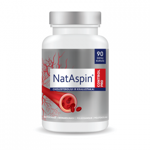 NatAspin Control Pro kapsulės N90 | Mano Vaistinė
