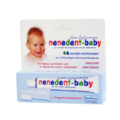 Toothpaste for children Nenedent-Baby First Toothpaste, 20 ml | Mano Vaistinė