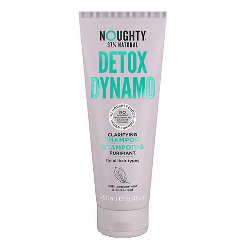 NOUGHTY detoksikuojantis šampūnas ir kondicionierius viename visų tipų plaukams su pipirmėčių ir rūgštynės lapų ekstraktais "Detox Dynamo 2 in 1", 250 ml | Mano Vaistinė