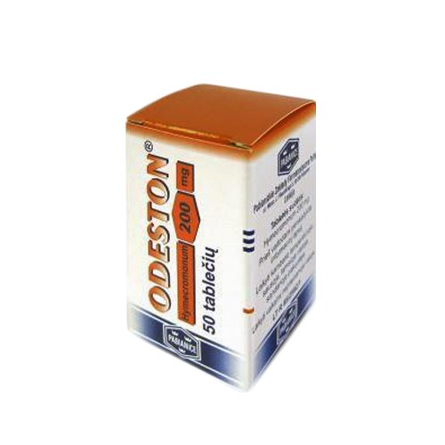 Vaistas tulžies ir kepenų ligoms gydyti Odeston 200 mg tabletės nuo tulžies ir kepenų ligų, N50 | Mano Vaistinė