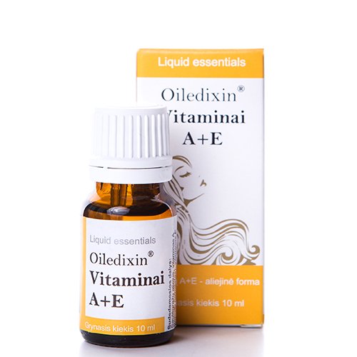 Maisto papildas, antioksidantas Oiledixin vitaminai A + E, 10 ml | Mano Vaistinė