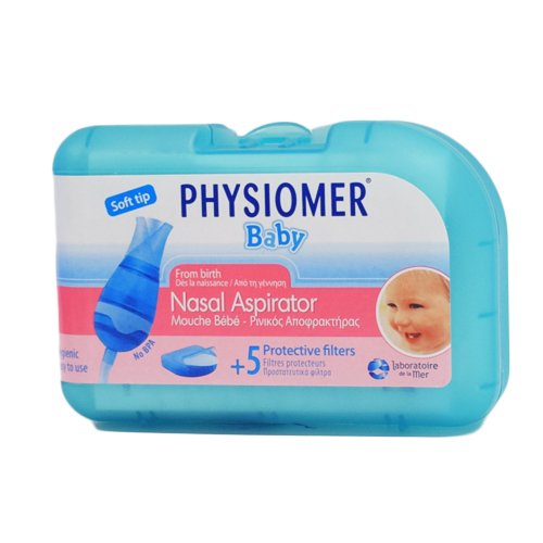 Vaikų higienai Physiomer nosies gleivių atsiurbiklis, N1 | Mano Vaistinė