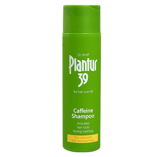 Plaukų priežiūros priemonė, šampūnas Plantur 39 šampūnas su kofeinu dažytiems plaukams, 250 ml | Mano Vaistinė