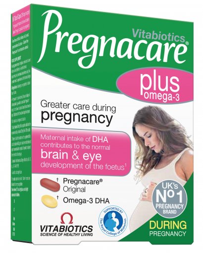 Food supplements for women Pregnacare Plus, 56 tablets / capsules | Mano Vaistinė