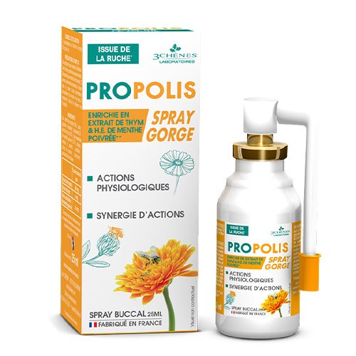 Bičių produktas, propolis Propolis gerklės purškalas gerklei, 25 ml | Mano Vaistinė