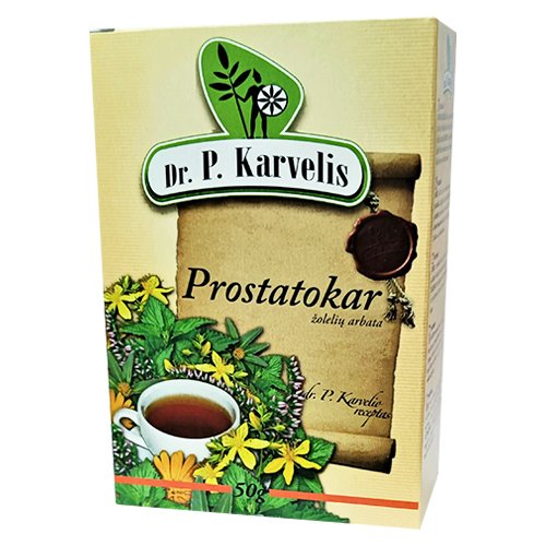 Arbatos ir vaistažolės šlapimo sistemai Prostatokar arbata, 50 g | Mano Vaistinė