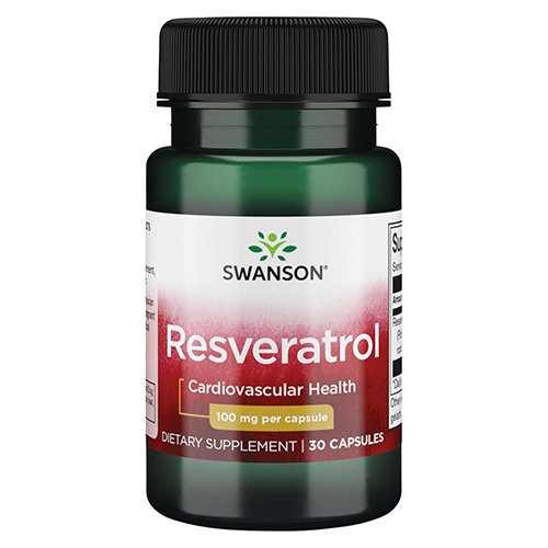 Maisto papildas širdžiai Resveratrolis, 100 mg kapsulės, N30 | Mano Vaistinė