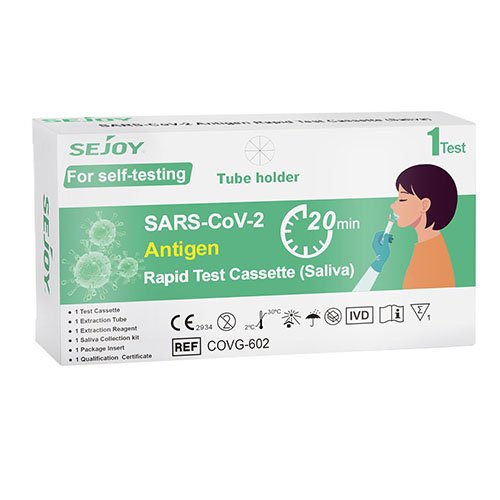 COVID-19 Greitasis antigeno testas N1 Sejoy (iš seilių) | Mano Vaistinė
