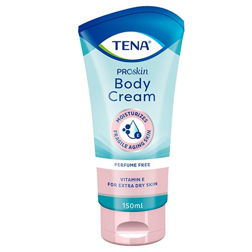 Priemonė ligonio priežiūrai Tena Skin Cream odos kremas, bekvapis, 150 ml | Mano Vaistinė