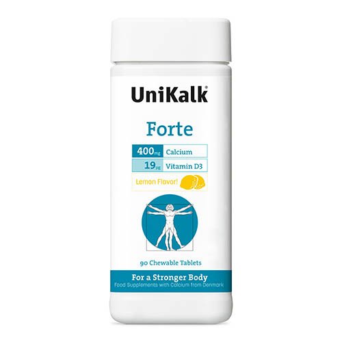 UniKalk Calcium Forte tabletės N90 | Mano Vaistinė