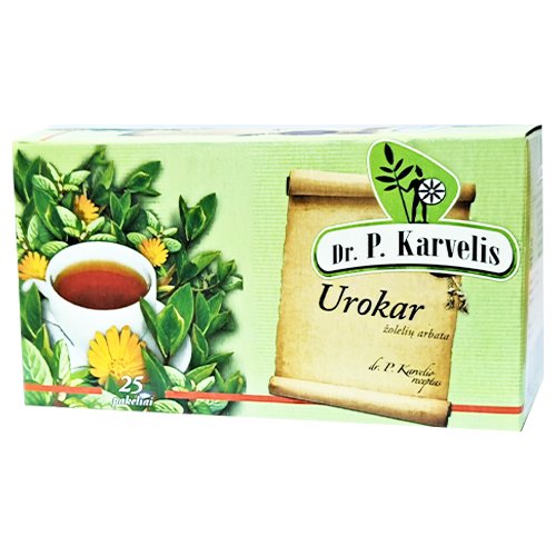 Arbatos ir vaistažolės šlapimo sistemai Urokar žolelių arbata šlapimo sistemai, 1 g, N25 (K) | Mano Vaistinė