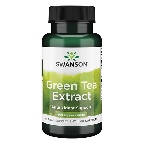Maisto papildas imunitetui, aktyvumui, energijai Swanson Žaliosios arbatos ekstraktas N60 | Mano Vaistinė