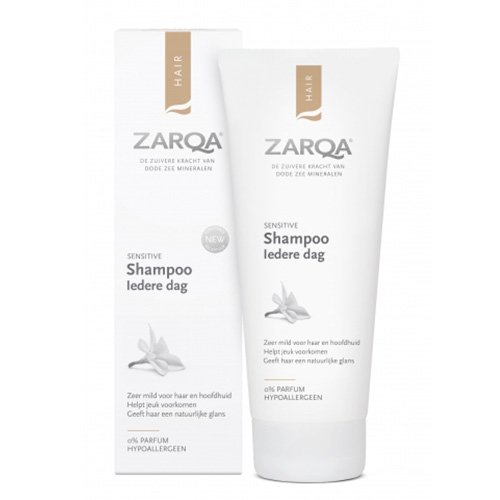ZARQA Sensitive Šampūnas kasdienei plaukų priežiūrai, 200 ml | Mano Vaistinė