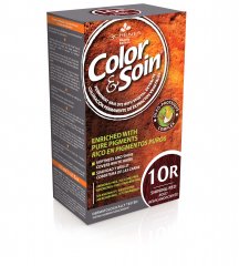 Color & Soin ilgalaikiai natūralūs plaukų dažai (10R), 135 ml
