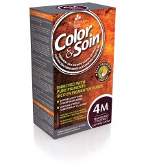 Color & Soin ilgalaikiai natūralūs plaukų dažai (4M), 135 ml