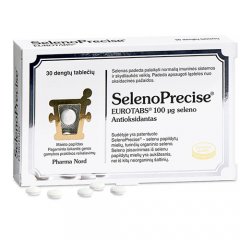 Seleno Precise dengtos tabletės, N30