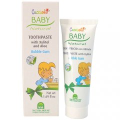Natura House Toothpaste for Kids Cucciolo Bubble Gum, 50 ml