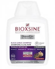 Šampūnas nuo plaukų slinkimo su juoduoju česnaku BIOXSINE, 300ml
