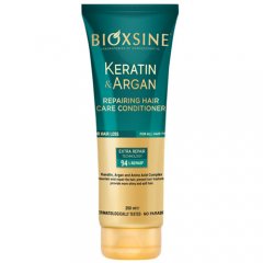 Atstatomasis plaukų kondicionierius su keratinu ir argano aliejumi BIOXSINE, 250 ml