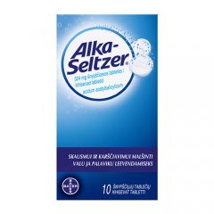 Alka-Seltzer šnypščiosios tabletės, N10