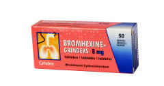Bromhexine 8 mg tabletės, N50 (G)
