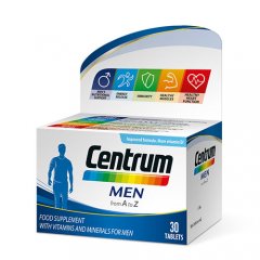 Centrum multivitaminai vyrams Men, 30 tablečių